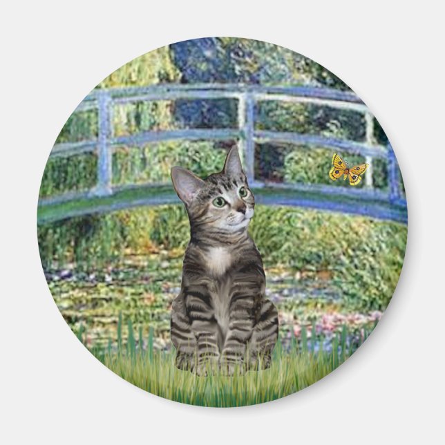 Bridge - Tabby Tiger Cat 31 Magnet (Front)