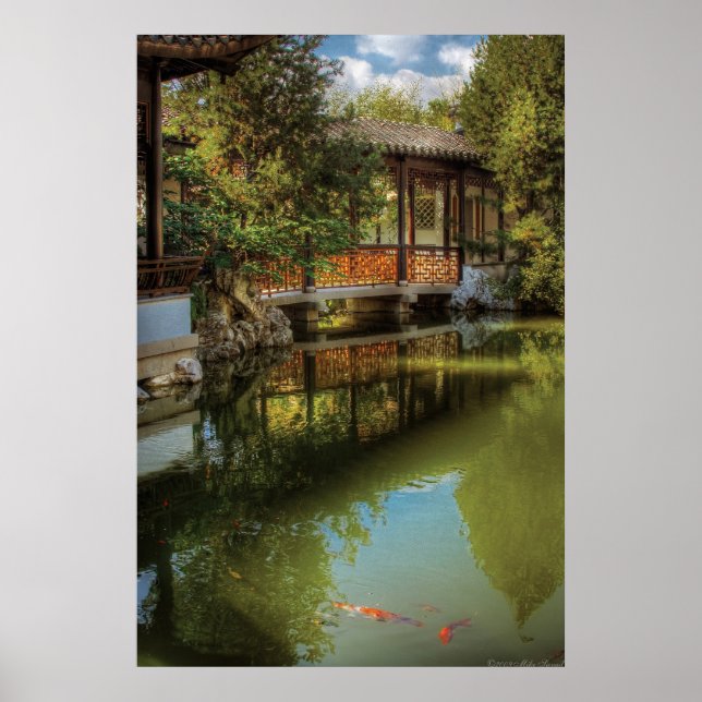 Bridge - The Chinese Garden Poster (Front)