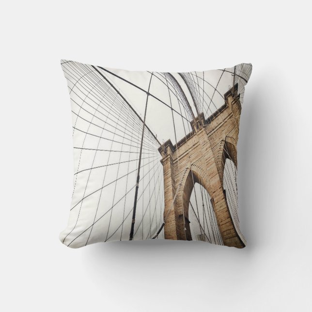 Bridge Throw Pillow (Front)