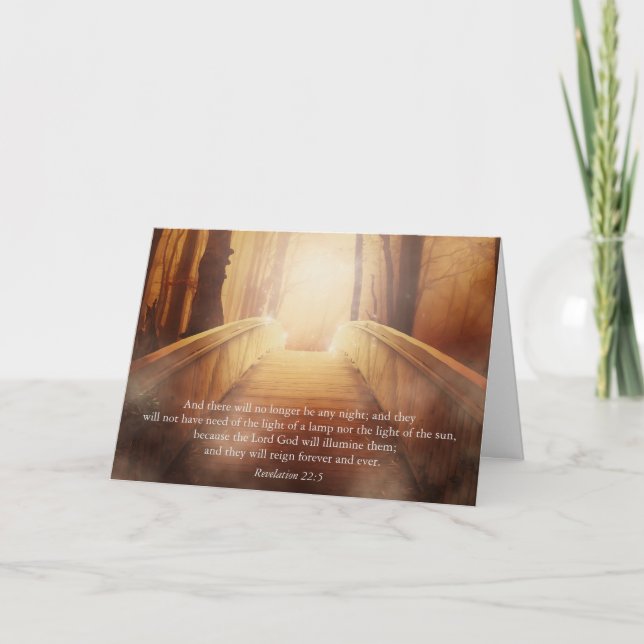 Bridge to Light Comforting Card (Front)