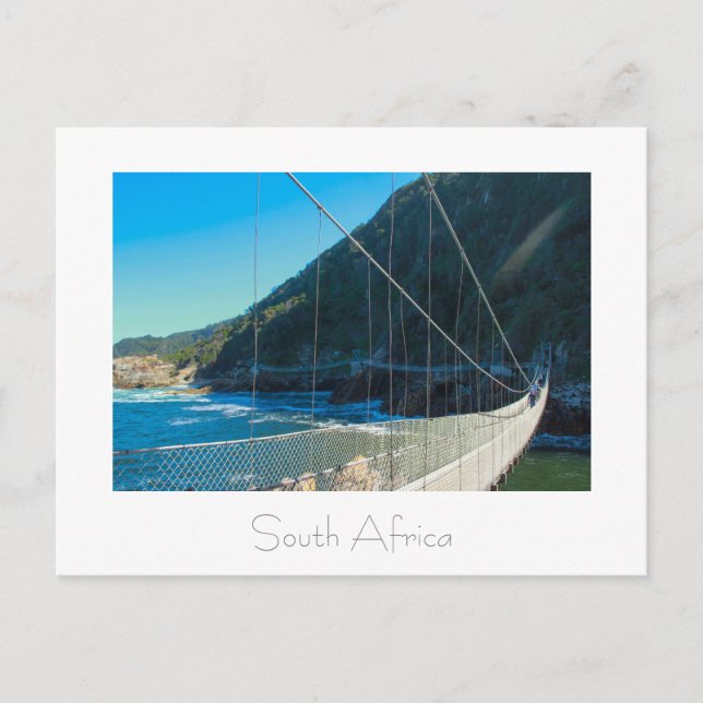 Bridge Tsitsikamma Park South Africa Postcard (Front)