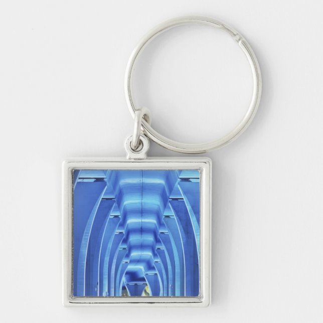 Bridge, underneath lighting, Port of Miami, Keychain (Front)