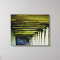 Bridge up close canvas print
