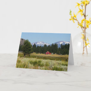 Bridgeport - California HWY 395 Landscape Card