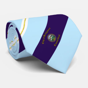 Bridgeport (Connecticut) city flag Neck Tie
