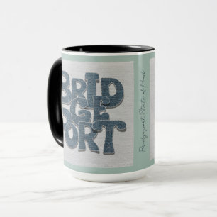 Bridgeport Connecticut Denim Mug
