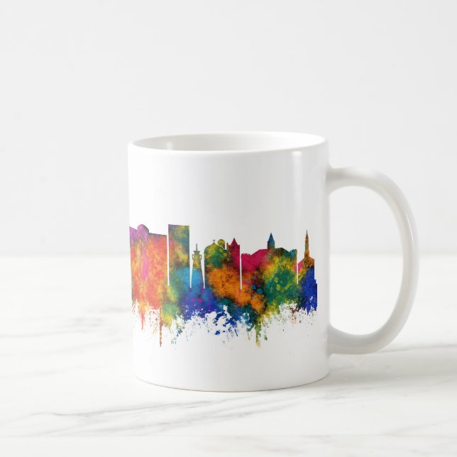Bridgeport Connecticut Skyline Coffee Mug (Right)