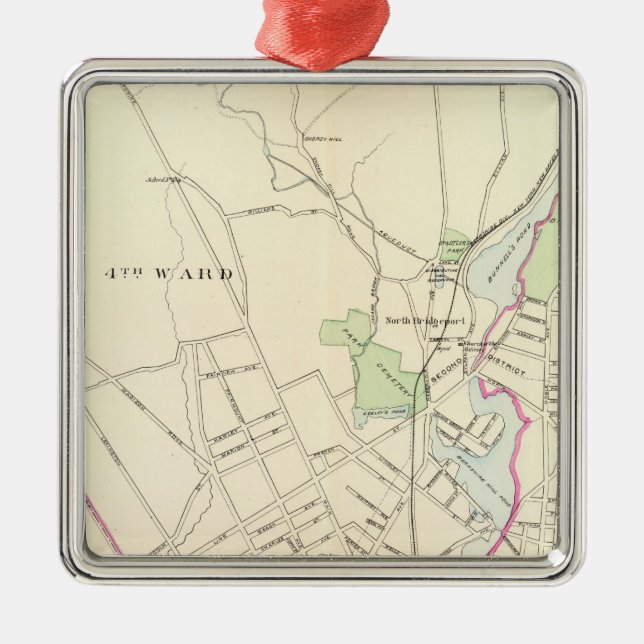 Bridgeport, north metal ornament (Front)