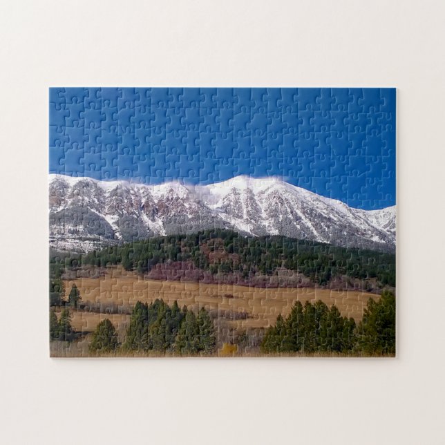 Bridger Mountain Range Montana Jigsaw Puzzle (Horizontal)