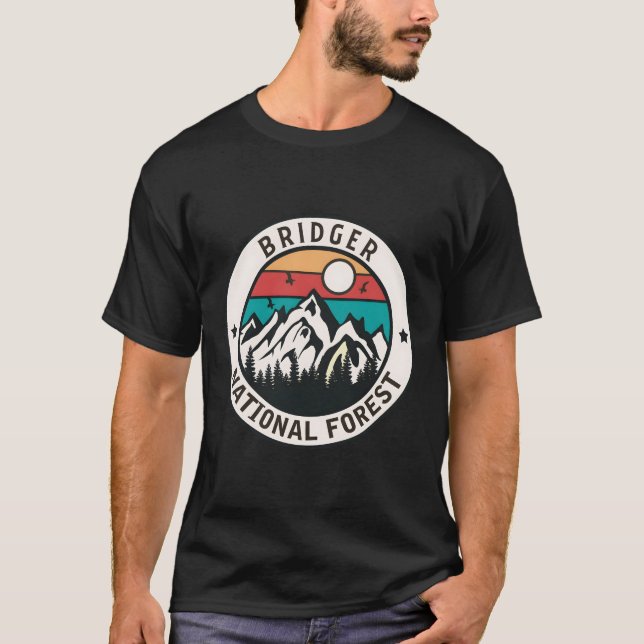 Bridger national forest  T-Shirt (Front)
