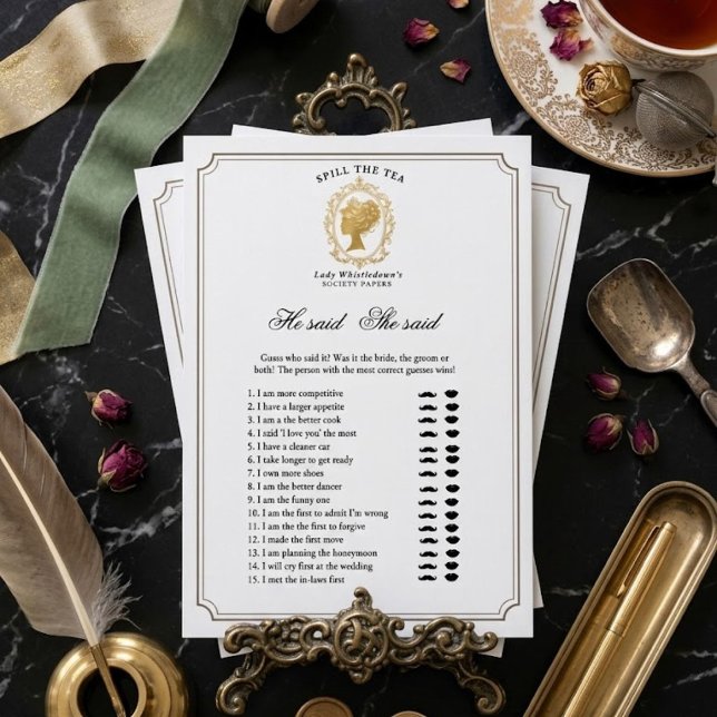 Bridgerton Bridal Shower Invitation (Creator Uploaded)