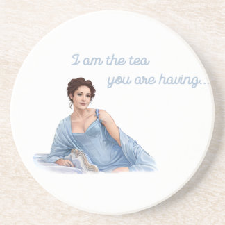 Bridgerton inspired coaster