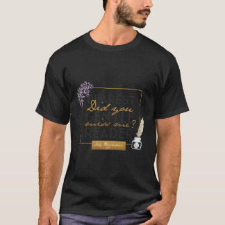 Bridgerton Lady Whistledown Dearest Gentle Reader  T-Shirt