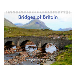 Bridges of Britain 2027 Calendar