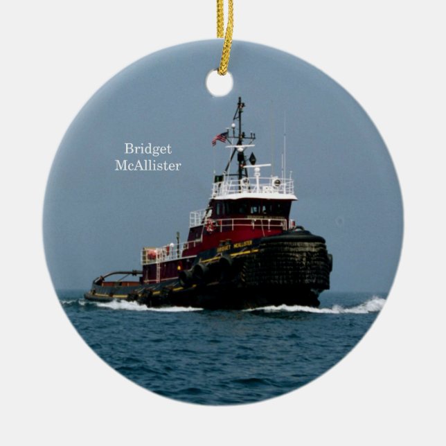 Bridget McAllister ornament (Front)