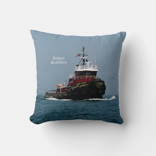 Bridget McAllister square pillow (Front)
