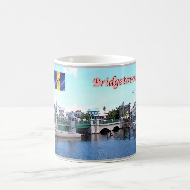 Bridgetown - Barbados - Coffee Mug (Center)