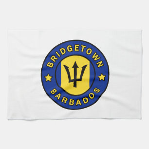 Bridgetown Barbados Kitchen Towel