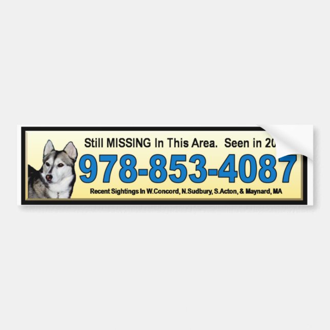 Bridgett Bumper Sticker yellow (Front)
