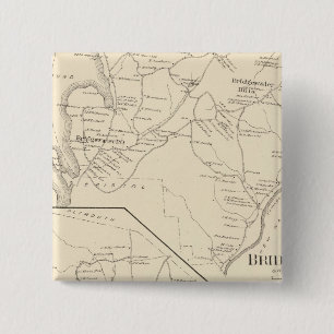 Bridgewater, Hebron 2 Inch Square Button