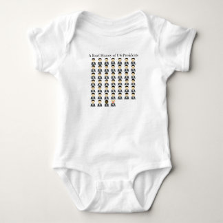 Brief History of US Presidents Baby Bodysuit