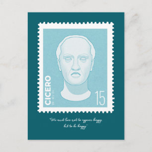 Briefmarke Cicero - Postcard