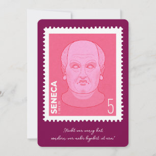 Briefmarke Seneca - Invitation