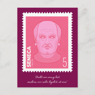 Briefmarke Seneca - Postcard