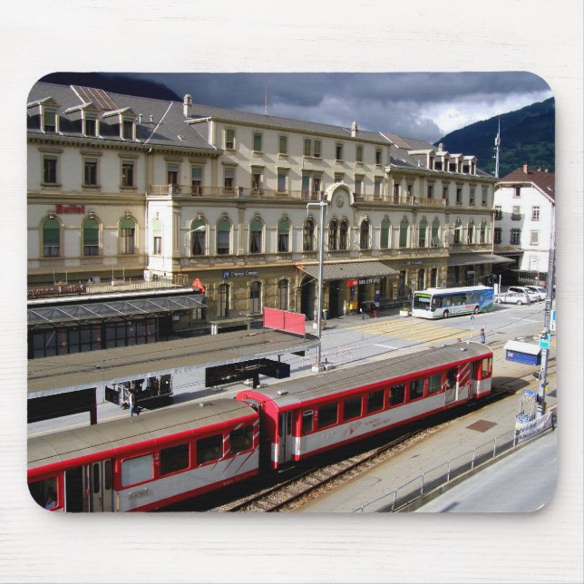 Brig station building mouse pad (Front)