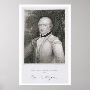 Brigadier General Daniel Morgan (1736-1802) engrav Poster