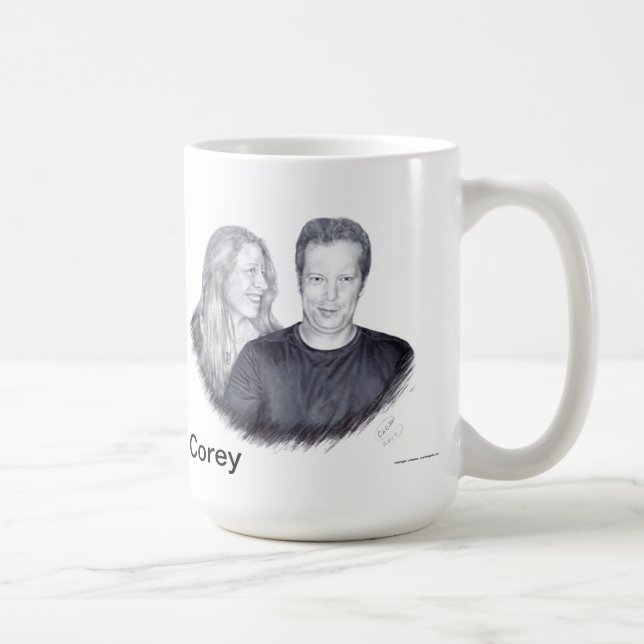 Briget and Corey's Coffee Mug (Right)