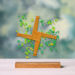 Brighid Cross Acrylic Sign