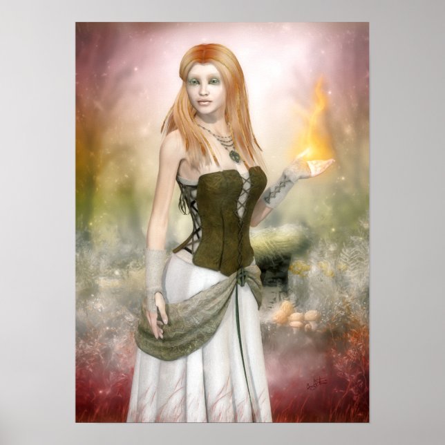 Brighid Poster/Canvas Print (Front)