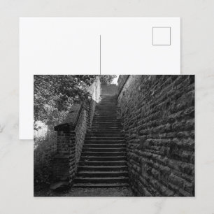 Brighouse Steps - West Yorkshire Postcard