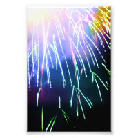 Bright 4th of July Fireworks 4x6