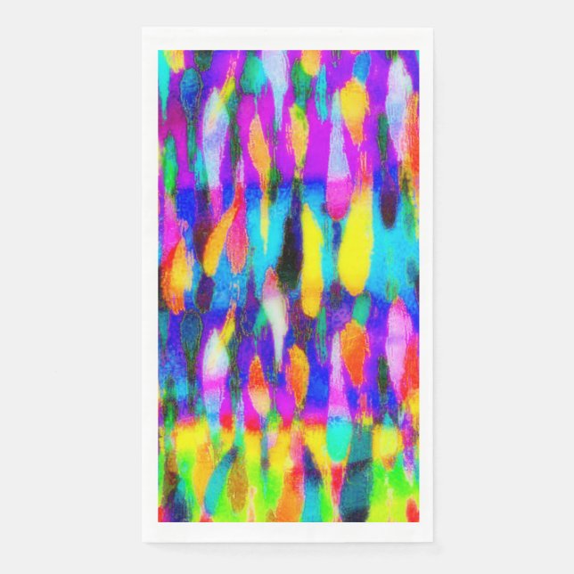 Bright abstract blend  napkin (Front)