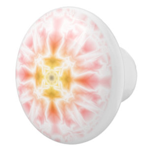 Bright Abstract Ceramic Knob