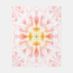 Bright Abstract Fleece Blanket