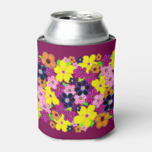 Bright Abstract Flower Art