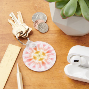 Bright Abstract Keychain