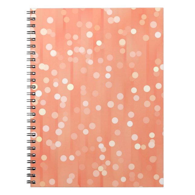 Bright abstract mosaic multicolored background wit notebook (Front)
