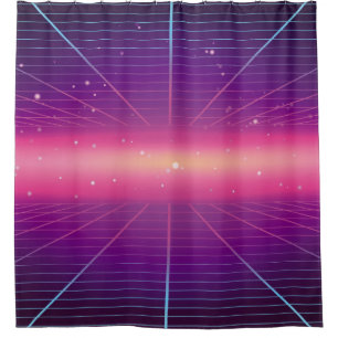 Bright abstract retro background made in 80s style