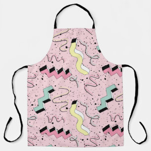 Bright abstract retro, seamless pattern. apron