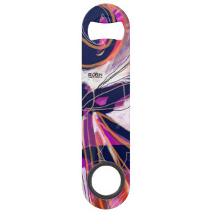 Bright Abstract Stainless Steel Bottle Opener Speed Bottle Opener
