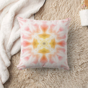 Bright Abstract Throw Pillow