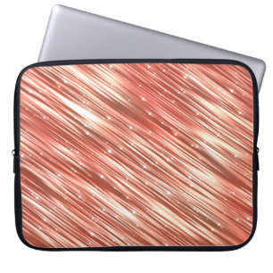 Bright abstract vintage background with glitterabs laptop sleeve