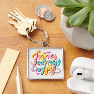 "Bright Adventure Design" Keychain
