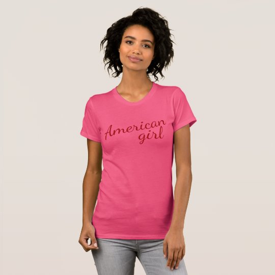 Bright American girl T-Shirt