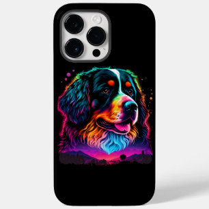 Bright and Beautiful Bernese Mountain Dog Case-Mate iPhone 14 Pro Max Case