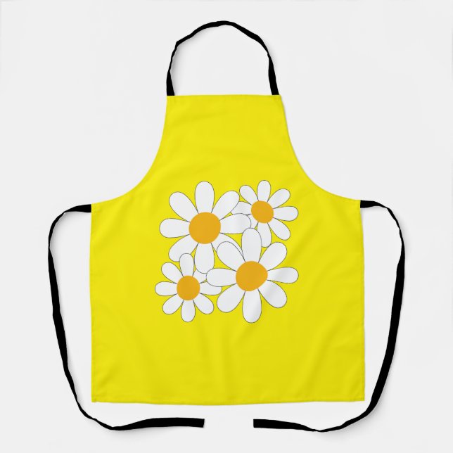 Bright and Bold Daisy Apron (Front)